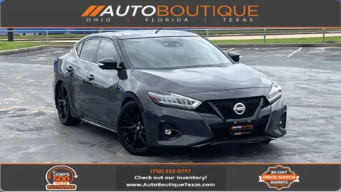 Gray 2021 Nissan Maxima Platinum for sale in Alvin, TX