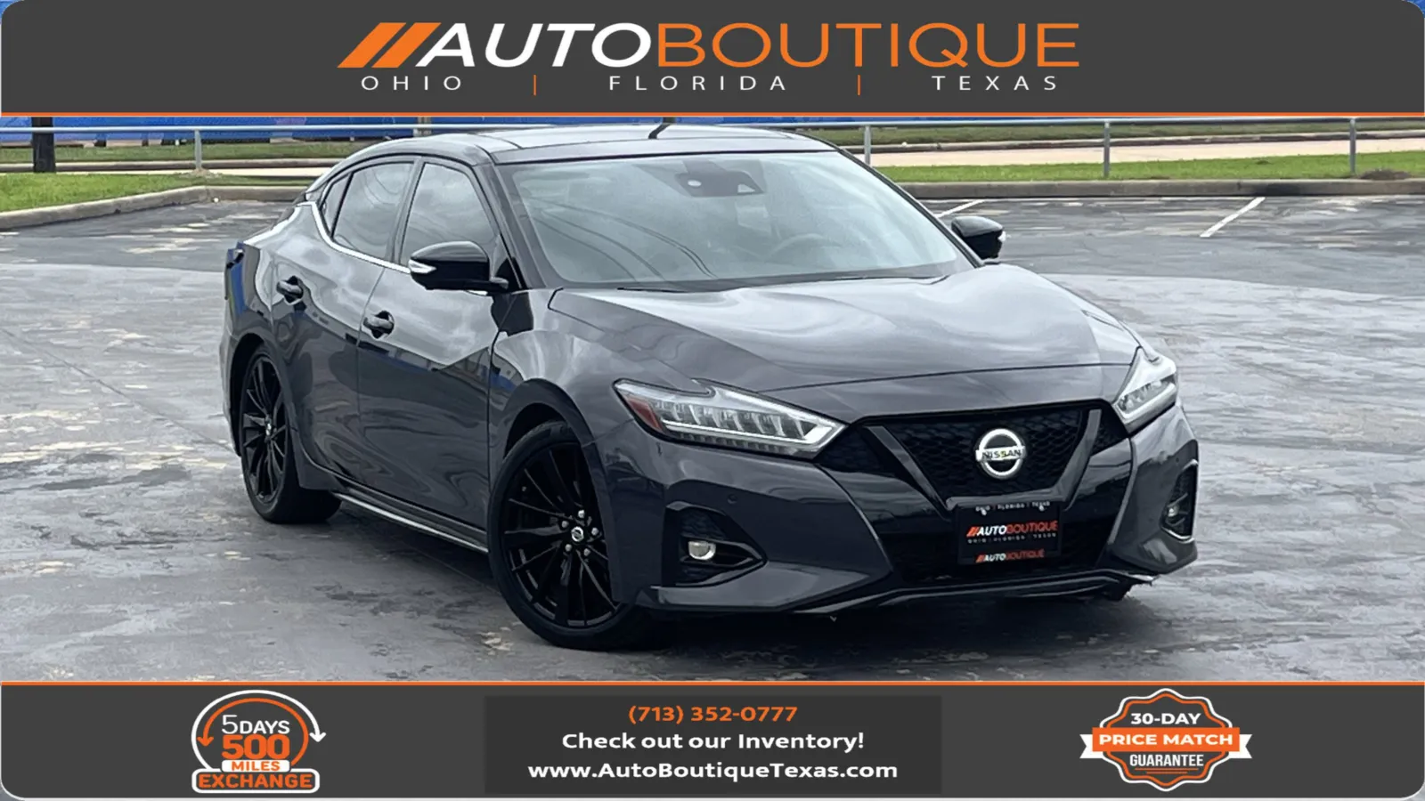 Gray 2021 Nissan Maxima Platinum for sale in Alvin, TX