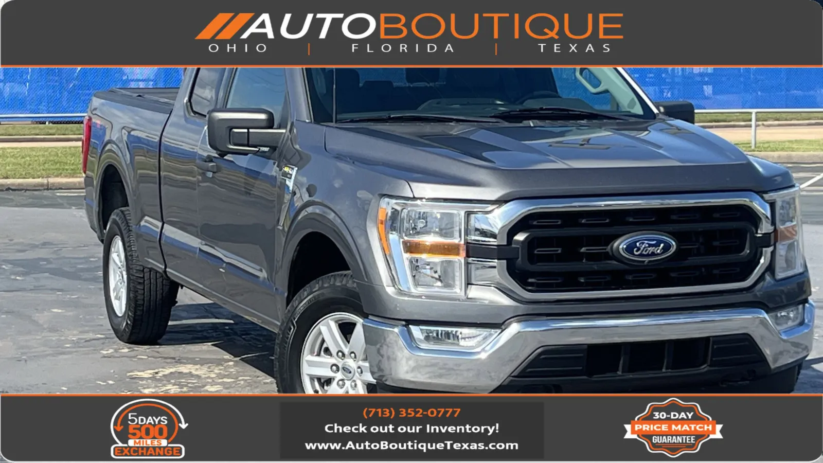 Gray 2022 Ford F-150 XLT for sale in Alvin, TX