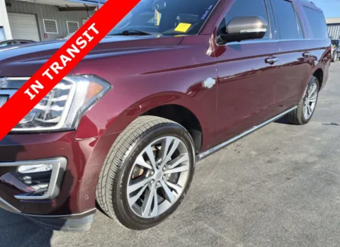 Red 2020 Ford Expedition Max King Ranch for sale in Alvin, TX