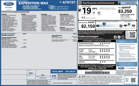 Photos of 2020 Ford Expedition Max King Ranch for sale in Alvin, TX at Auto Boutique Texas