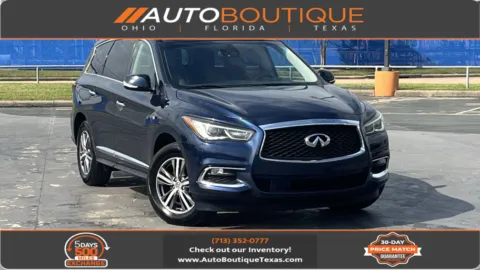 Blue 2020 INFINITI QX60 PURE for sale in Alvin, TX