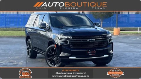 Black 2021 Chevrolet Tahoe High Country for sale in Alvin, TX