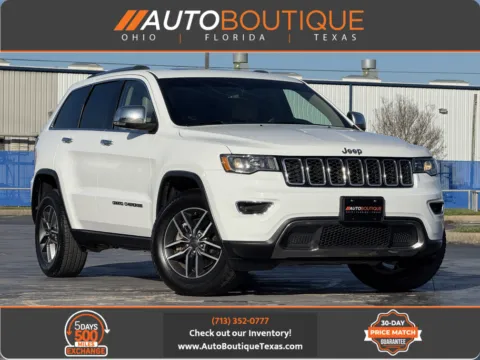 White 2021 Jeep Grand Cherokee Limited for sale in Alvin, TX