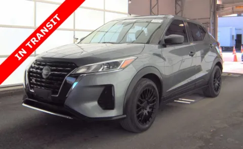Gray 2021 Nissan Kicks S for sale in Alvin, TX