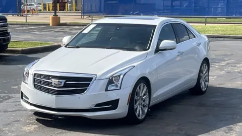 White 2015 Cadillac ATS Sedan Luxury RWD for sale in Alvin, TX