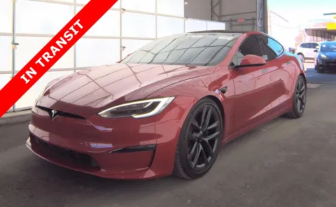 Red 2022 Tesla Model S for sale in Alvin, TX