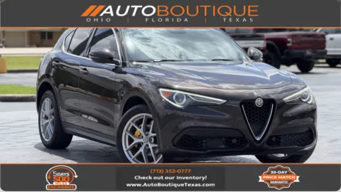 Brown 2018 Alfa Romeo Stelvio Ti for sale in Alvin, TX