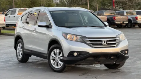 Silver 2013 Honda CR-V EX-L for sale in Alvin, TX