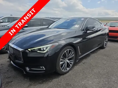 Black 2018 INFINITI Q60 3.0t LUXE for sale in Alvin, TX
