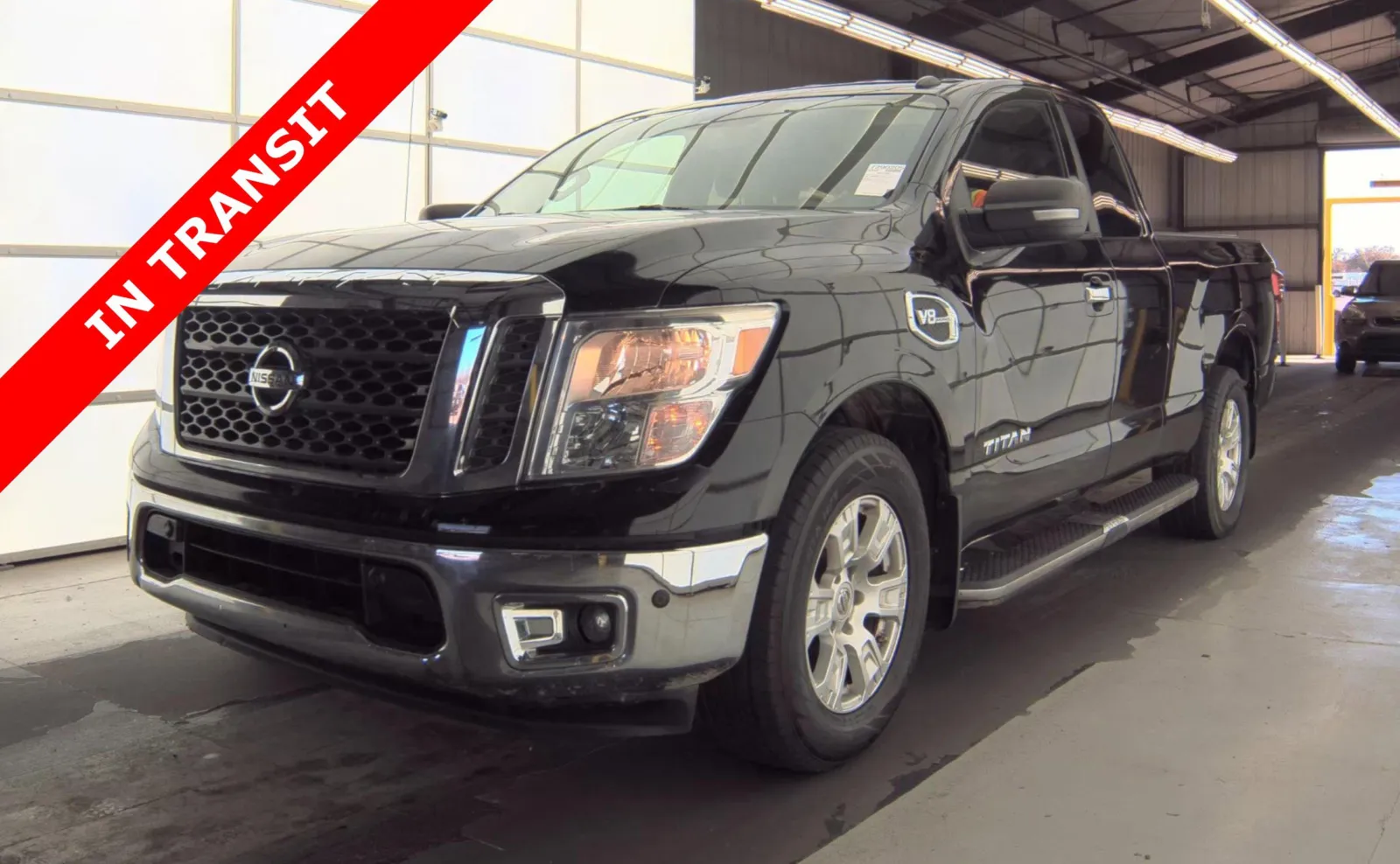 Black 2017 Nissan Titan SV for sale in Alvin, TX