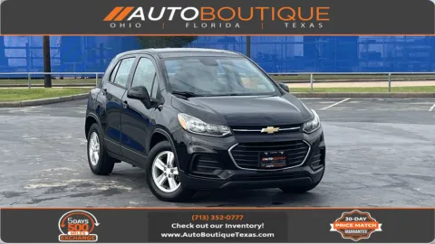 Black 2020 Chevrolet Trax LS for sale in Alvin, TX