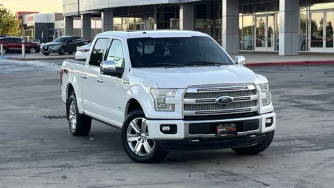 White 2016 Ford F-150 Platinum for sale in Alvin, TX