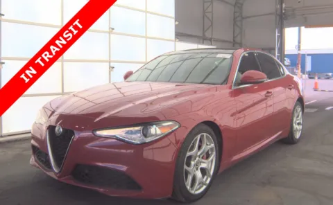 Red 2021 Alfa Romeo Giulia Ti for sale in Alvin, TX