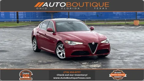 Red 2021 Alfa Romeo Giulia Ti for sale in Alvin, TX