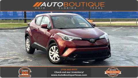 Red 2019 Toyota C-HR LE for sale in Alvin, TX