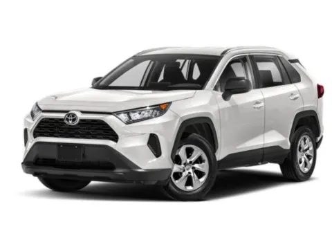 Red 2020 Toyota RAV4 LE for sale in Alvin, TX