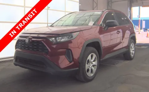 Red 2020 Toyota RAV4 LE for sale in Alvin, TX