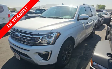 White 2020 Ford Expedition Max Limited for sale in Alvin, TX