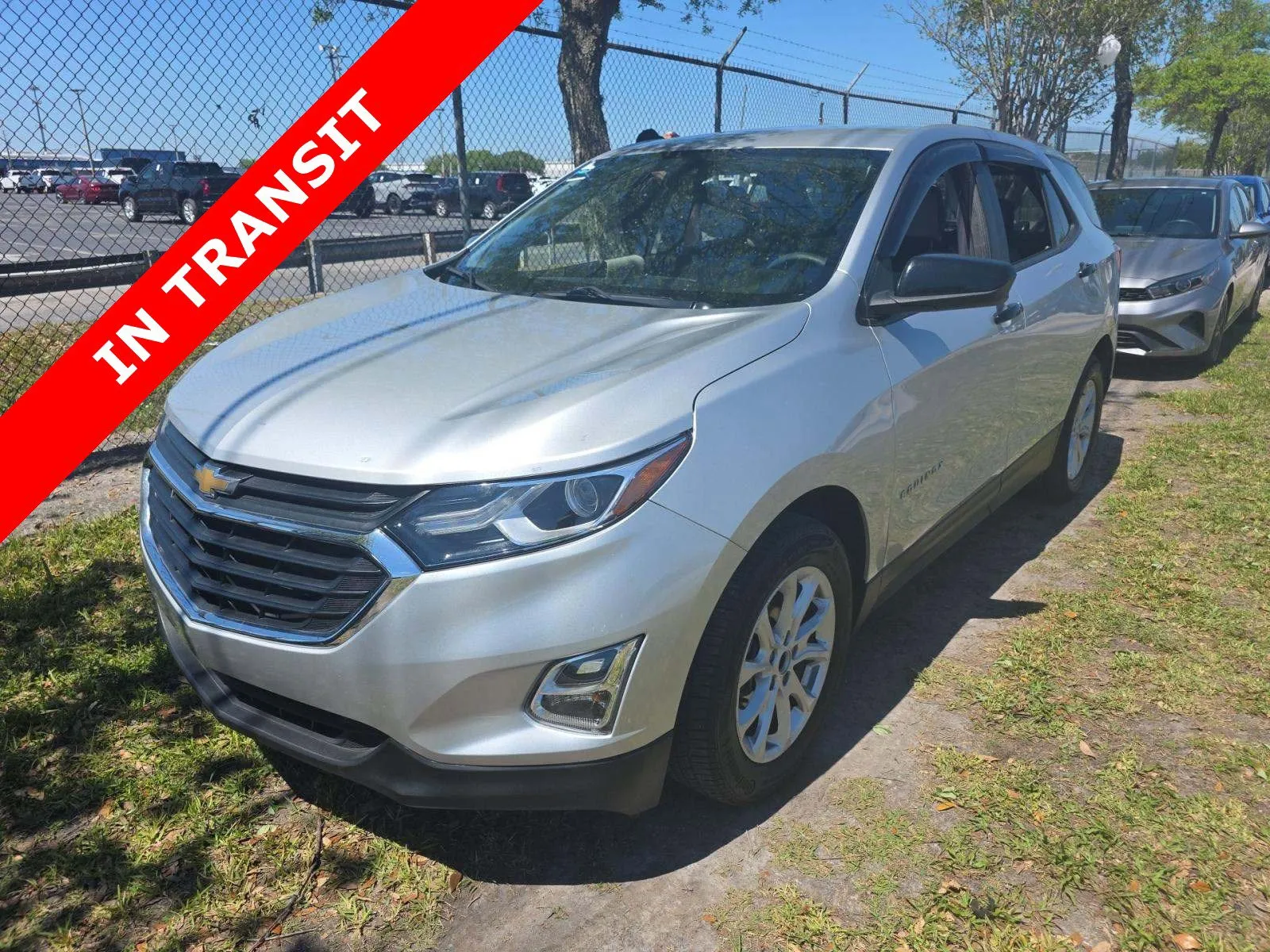 Silver 2021 Chevrolet Equinox LS for sale in Alvin, TX