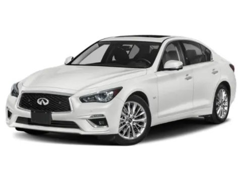 Black 2021 INFINITI Q50 3.0t PURE for sale in Alvin, TX