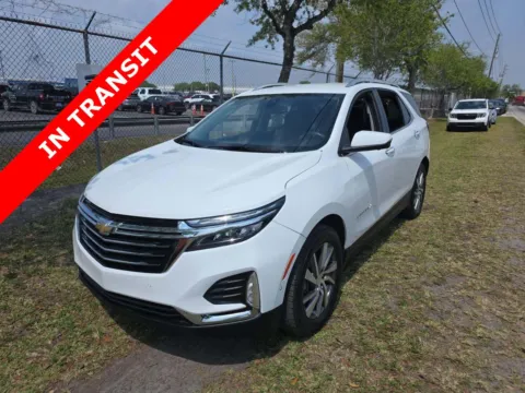 White 2022 Chevrolet Equinox Premier for sale in Alvin, TX