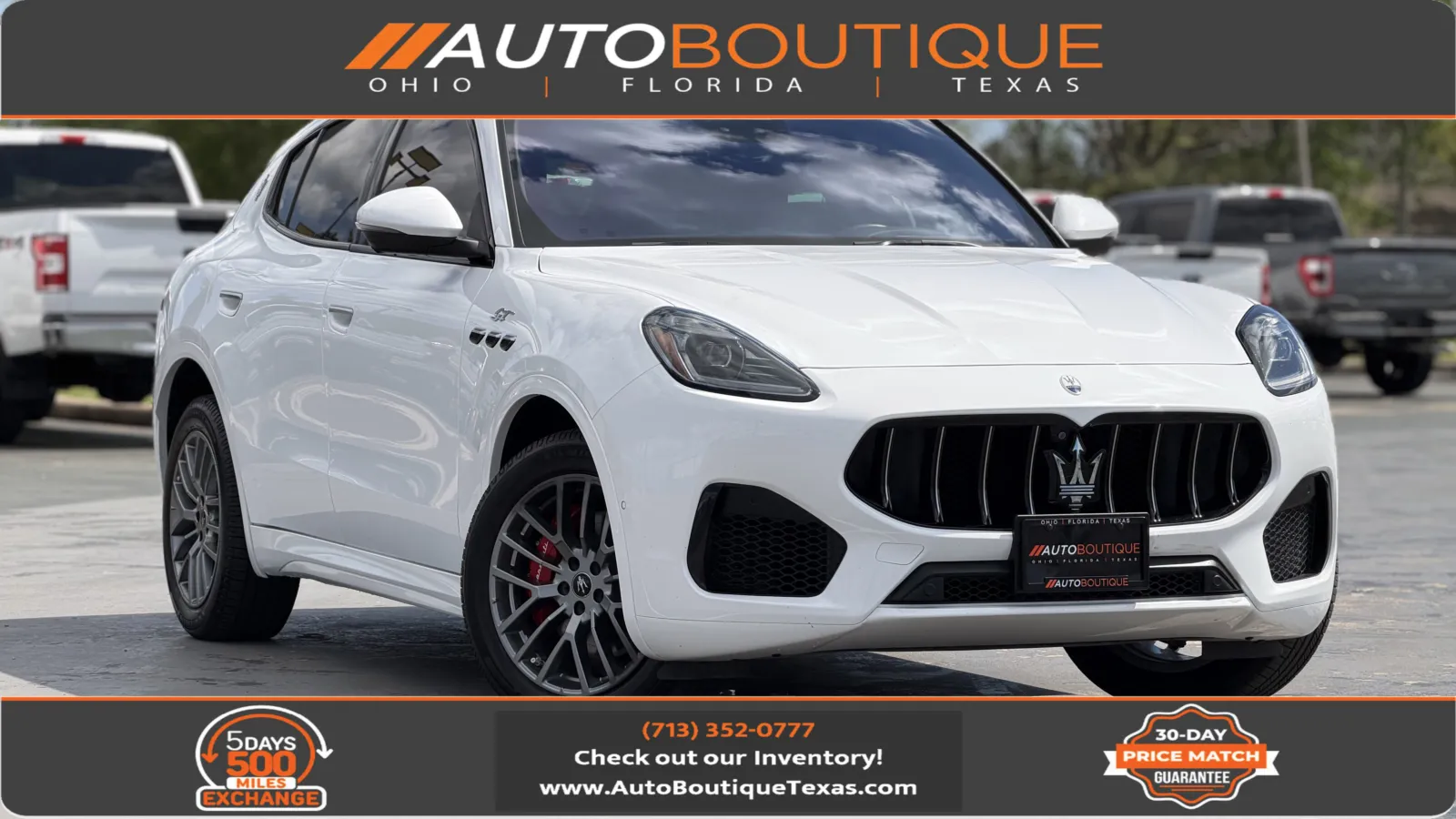 White 2023 Maserati Grecale GT for sale in Alvin, TX