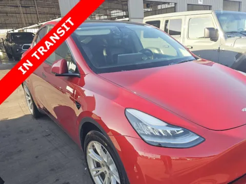 Red 2021 Tesla Model Y Long Range for sale in Alvin, TX