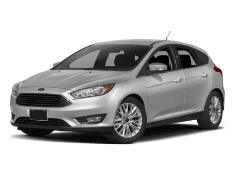 Black 2017 FORD FOCUS TITA Titanium for sale in Alvin, TX