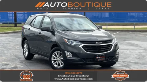 Gray 2021 Chevrolet Equinox LS for sale in Alvin, TX