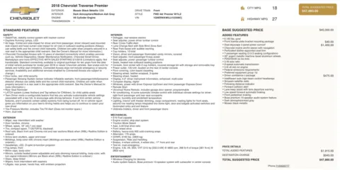 Photos of 2018 Chevrolet Traverse Premier for sale in Alvin, TX at Auto Boutique Texas