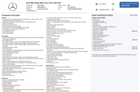 Photos of 2019 Mercedes-Benz GLC 300 for sale in Alvin, TX at Auto Boutique Texas