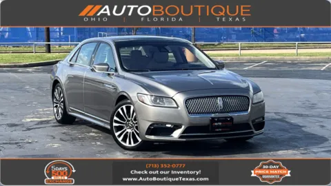 Blue 2019 Lincoln Continental Reserve for sale in Alvin, TX