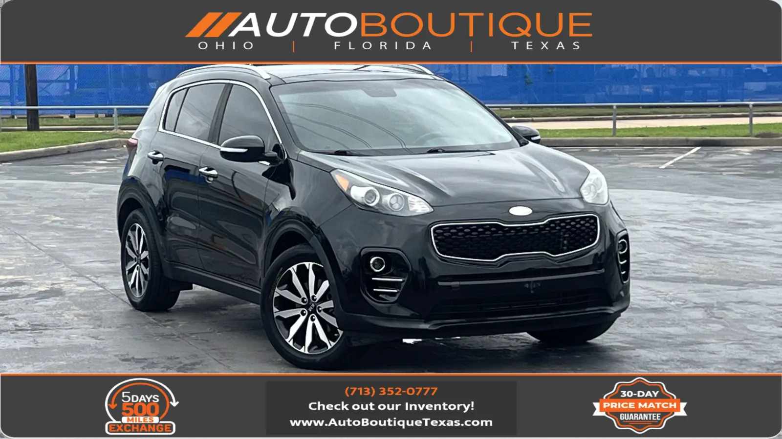 2017 Kia Sportage EX for sale in Alvin, TX