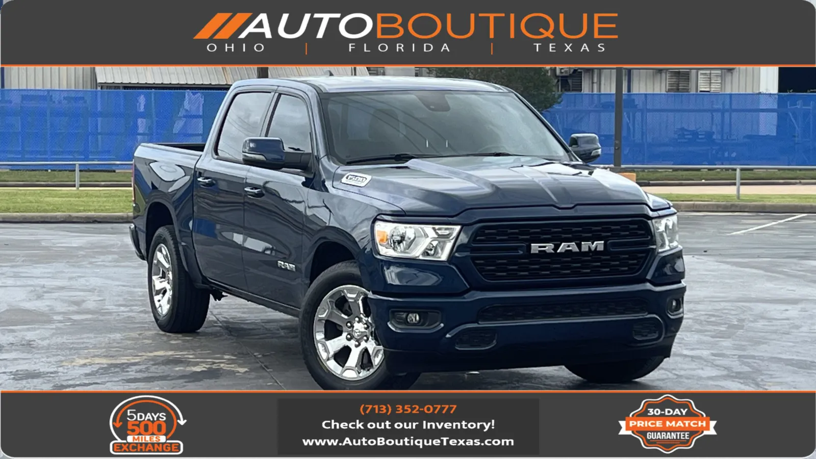 Blue 2023 Ram 1500 Lone Star for sale in Alvin, TX