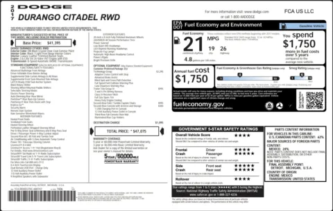 Photos of 2017 Dodge Durango Citadel for sale in Alvin, TX at Auto Boutique Texas