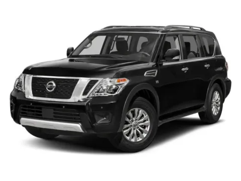 Gray 2017 Nissan Armada SV for sale in Alvin, TX
