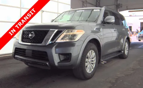 Gray 2017 Nissan Armada SV for sale in Alvin, TX