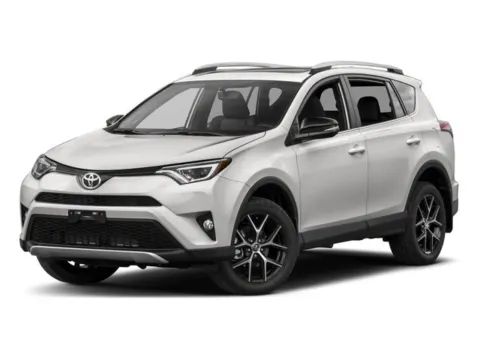 Black 2017 Toyota RAV4 SE for sale in Alvin, TX