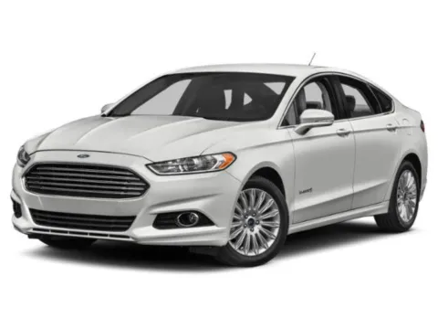 Black 2015 FORD FUSION SE HYBRI SE Hybrid for sale in Alvin, TX