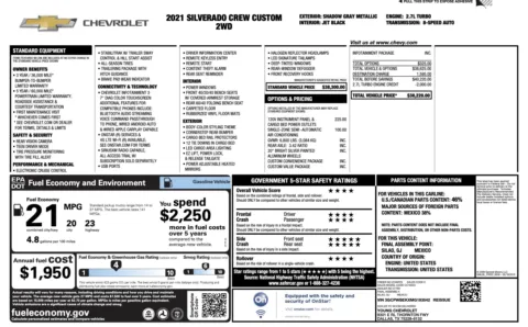 Photos of 2021 Chevrolet Silverado 1500 Custom for sale in Alvin, TX at Auto Boutique Texas