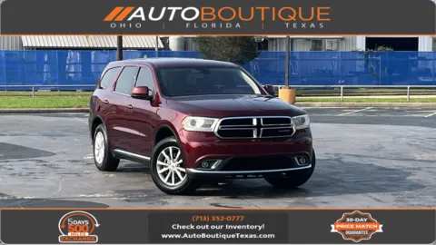 Red 2020 Dodge Durango SXT for sale in Alvin, TX