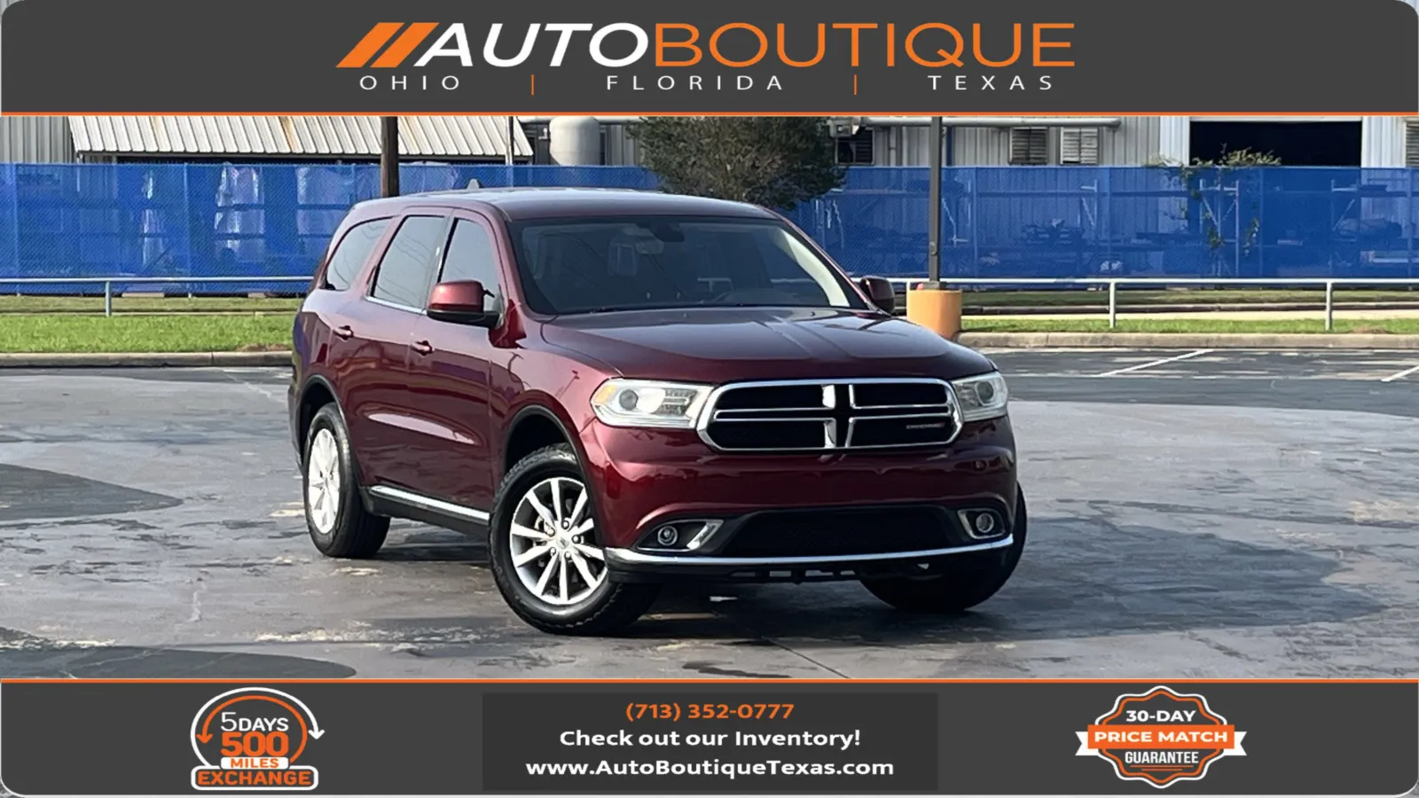 2020 Dodge Durango SXT RWD's photo