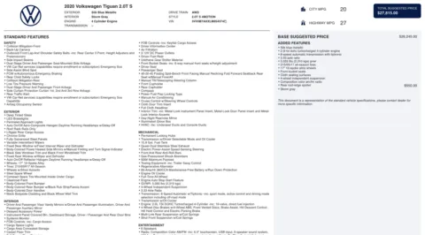 Photos of 2020 Volkswagen Tiguan S for sale in Alvin, TX at Auto Boutique Texas