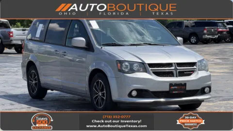 Silver 2018 Dodge Grand Caravan GT for sale in Alvin, TX
