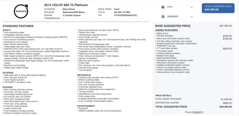 More photos of 2013 Volvo S60 T5 at Auto Boutique Texas, TX