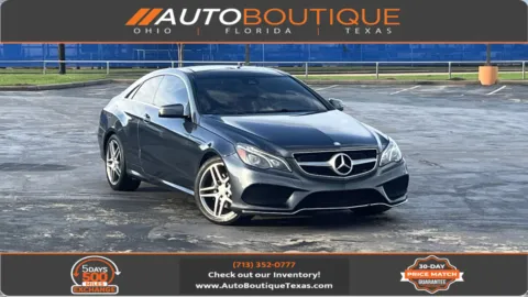 Gray 2016 Mercedes-Benz E-Class E 400 for sale in Alvin, TX