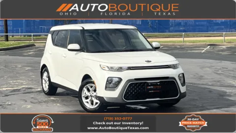 White 2021 Kia Soul S for sale in Alvin, TX