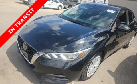 Black 2020 Nissan Sentra S for sale in Alvin, TX