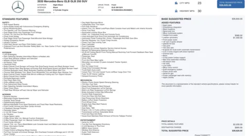 Photos of 2020 Mercedes-Benz GLB 250 for sale in Alvin, TX at Auto Boutique Texas